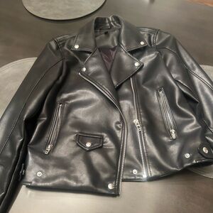 Blank NYC Black Leather Jacket